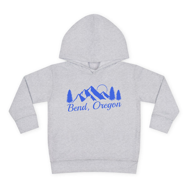 Bend, Oregon Toddler Hoodie - Unisex Mountain Bend Pullover Sweatshirt, Kids Hooded Jumper, Oregon Souvenir