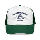 Steamboat Springs, Colorado Ski Babe Trucker Hat — Foam Mesh Cap-3