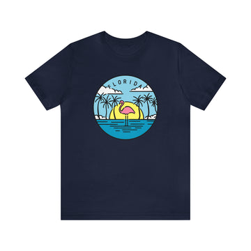 Buy navy Florida T-Shirt - Unisex Florida Shirt - Scenic Circle