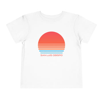 San Luis Obispo, California Toddler T-Shirt - Retro 80s Toddler San Luis Obispo Shirt - 0