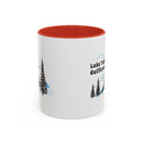 Lake Tahoe, California Retro Snow Skiing Mountain 11 oz Mug, Ski Lodge Decor Coffee Cup, Mountain Gondola  Lover Gift, Retro Skiing Mug-2