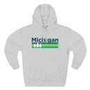 Premium Michigan Hoodie - Retro Unisex Sweatshirt-1