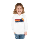 Vermont Toddler Hoodie - Unisex Mountain Pullover Sweatshirt, Kids Hooded Jumper, Vermont Souvenir-8