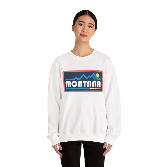 Montana Sweatshirt - Mountain Graphic Crewneck