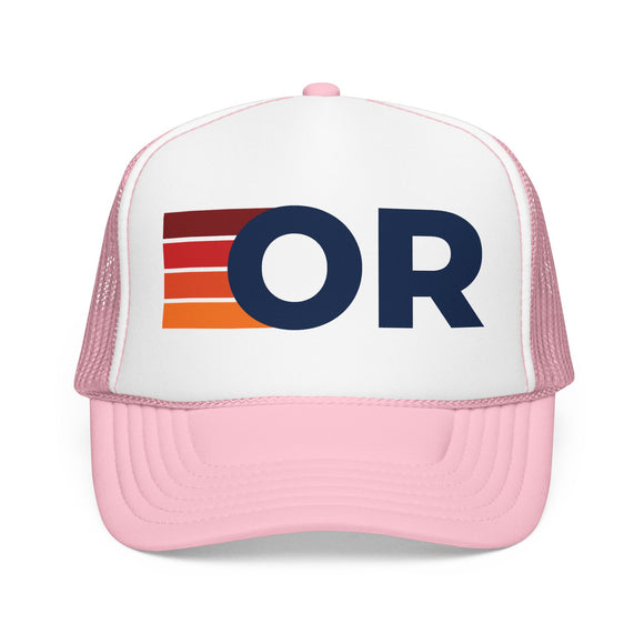 Oregon Trucker Hat - OR Abbr retro cap