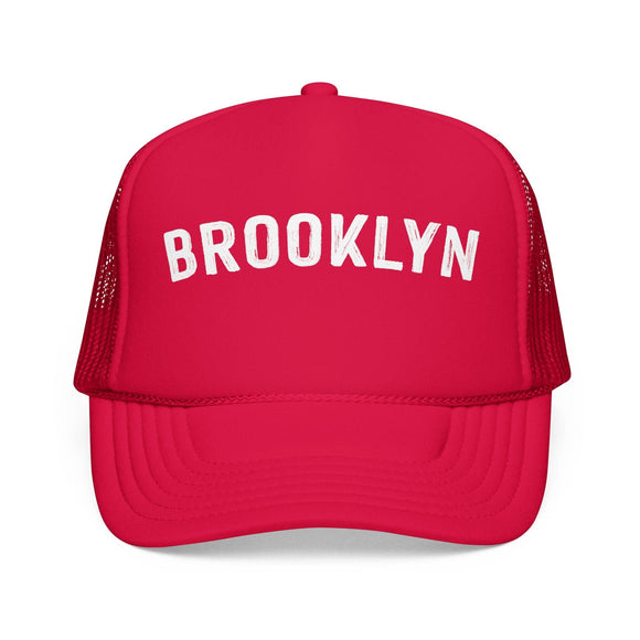 Kids Brooklyn, New York Trucker Hat Foam - Youth Snapback