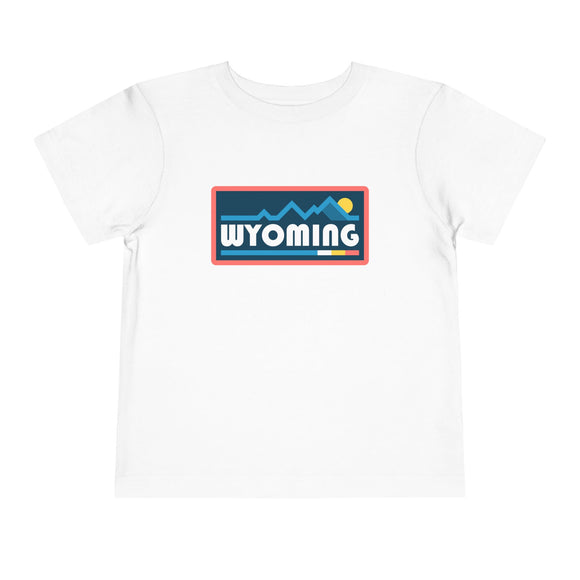 Wyoming Toddler Graphic Tee - Kids Wyoming T-Shirt