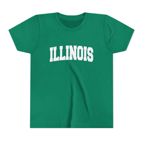 Illinois Youth Graphic Tee - Kids T Shirt
