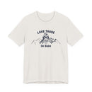 Lake Tahoe, California Ski Babe T‑Shirt - Retro Skiing Graphic Tee-3