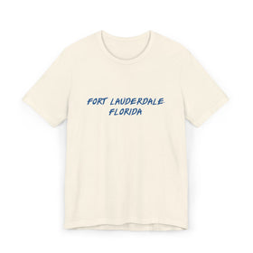 Fort Lauderdale T-Shirt | 100% Cotton Retro Florida Tee - 0