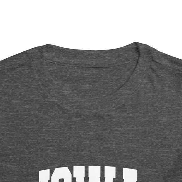 Iowa Toddler Graphic Tee - Kids Iowa Vacation Shirt