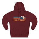 Sun Valley, Idaho Hoodie - Retro Mountain Unisex Sweatshirt-8