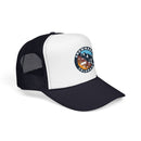 Snowmass, Colorado Retro Ski Lift Mountain Foam Trucker Hat-8