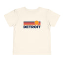 Detroit, Michigan Toddler T-Shirt - Retro Sun Tee-1