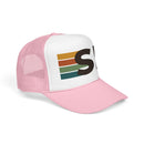 San Francisco, California Trucker Hat - SF Abbr retro cap-10