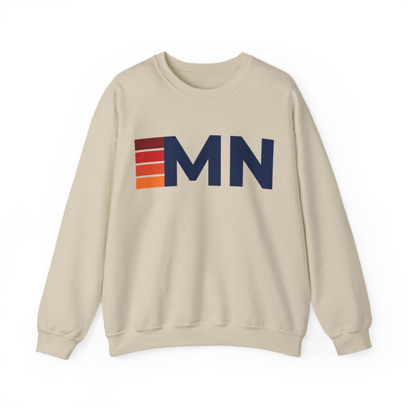 Minnesota Retro Sweatshirt | Retro Stripes Minnesota