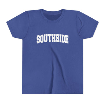 Buy heather-true-royal Southside Youth Graphic Tee - Kids T Shirt
