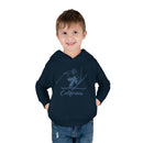 California Toddler Hoodie - Unisex Vintage Skiing California Sweatshirt-12