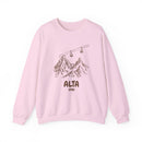 Alta, Utah Mountain Gondola Sweatshirt, Travel Graphic-4