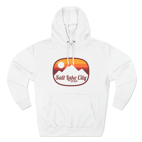 Premium Salt Lake City, Utah Hoodie - Retro Unisex Salt Lake City Sweatshirt