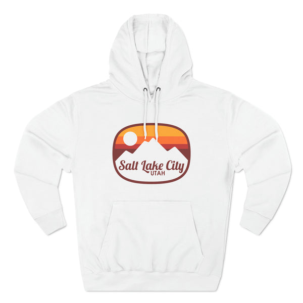 Premium Salt Lake City, Utah Hoodie - Retro Unisex Salt Lake City Sweatshirt