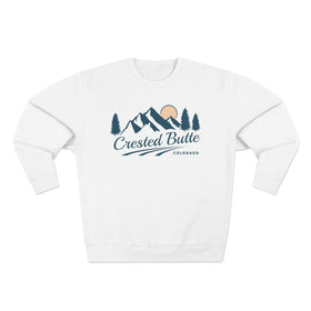 Premium Crested Butte, Colorado Sweatshirt - Unisex Sweatshirt