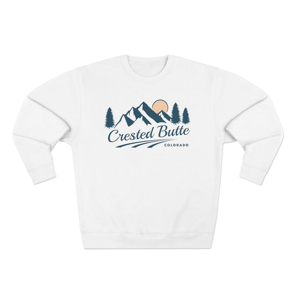 Premium Crested Butte, Colorado Sweatshirt - Unisex Sweatshirt