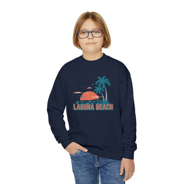 Laguna Beach, California Youth Sweatshirt - Unisex Kid's Laguna Beach Sweatshirt