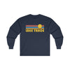Lake Tahoe, California Long Sleeve Shirt - Retro Unisex Shirt