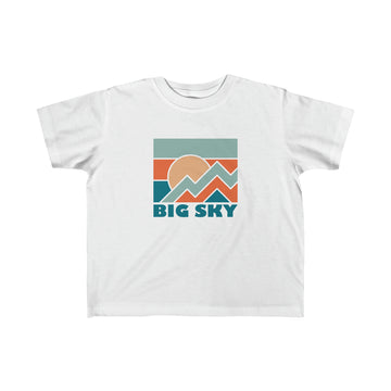 Buy white Big Sky, Montana Toddler T-Shirt - Toddler Big Sky Shirt