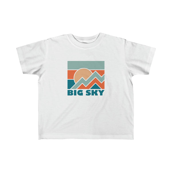 Big Sky, Montana Toddler T-Shirt - Toddler Big Sky Shirt