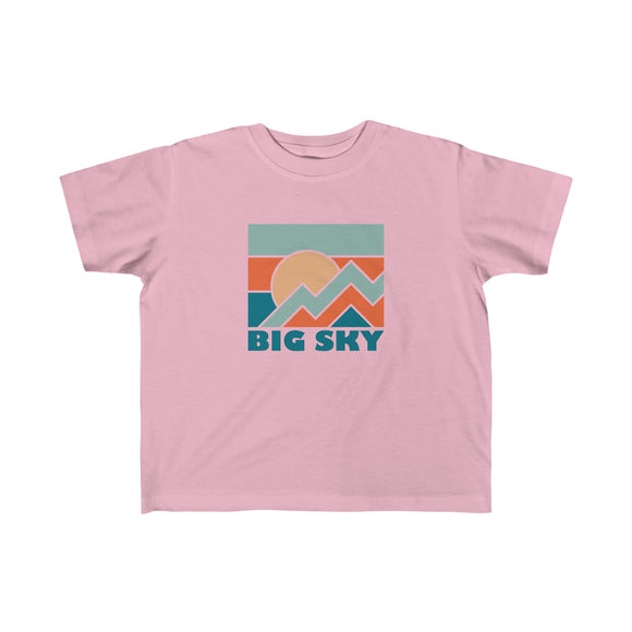 Big Sky, Montana Toddler T-Shirt - Toddler Big Sky Shirt