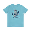 Telluride, Colorado T-Shirt - Skeleton Skier Unisex Telluride Shirt