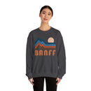 Banff, Canada Sweatshirt Retro Mountains, Banff Unisex Graphic Crewneck-15