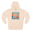 Denver, Colorado Hoodie - Retro Mountain Unisex Sweatshirt-5