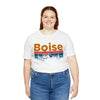 Boise, Idaho Shirt - Mountain Sunset Unisex Boise T-Shirt