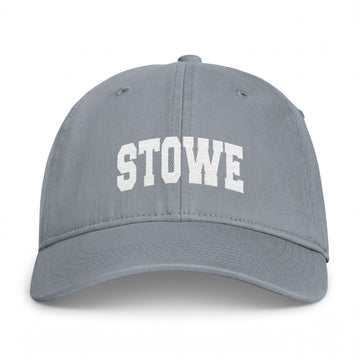 Buy granite Stowe, Vermont Washed Baseball Cap - Vintage Coastal Comfort Colors