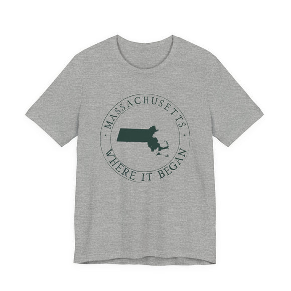 Massachusetts T-Shirt — State Graphic Tee