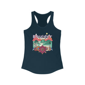 Boulder, Colorado Women's Racerback Tank Top