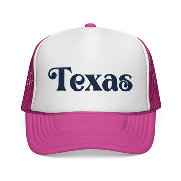 Buy pink Texas Retro Trucker Hat