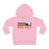 Big Sky, California Toddler Hoodie - Unisex Big Sky Toddler Sweatshirt