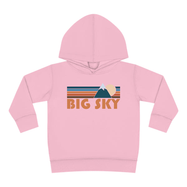 Big Sky, California Toddler Hoodie - Unisex Big Sky Toddler Sweatshirt