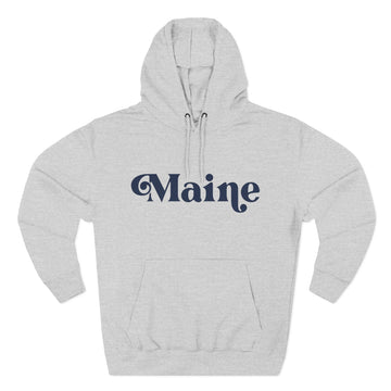 Premium Maine Retro Hoodie - 0