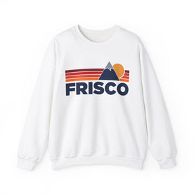 Frisco, Colorado Sweatshirt Retro Mountains, Frisco Unisex Crewneck, Vintage Cozy Jumper, Gift for Outdoor Lovers