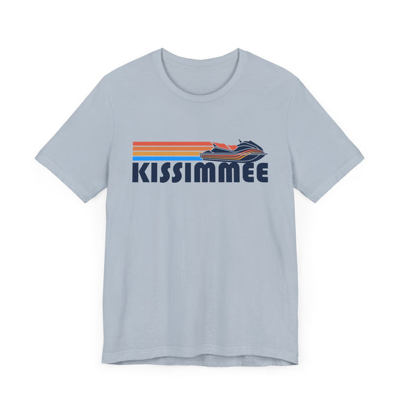 Kissimmee River, Florida T Shirt - Retro Jetski PWC Graphic Tee