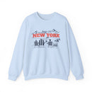 New York Sweatshirt Après-Ski Crewneck - Mountain Ski Lodge Design-4