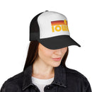 Iowa Retro Sun Trucker Hat - Vintage Style Iowa Cap-10