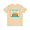 Retro Durango, Colorado T-Shirt, Mountain Sun Tee, Unisex Graphic Shirt, Vintage Durango, Colorado Top, Outdoor Adventure Clothing
