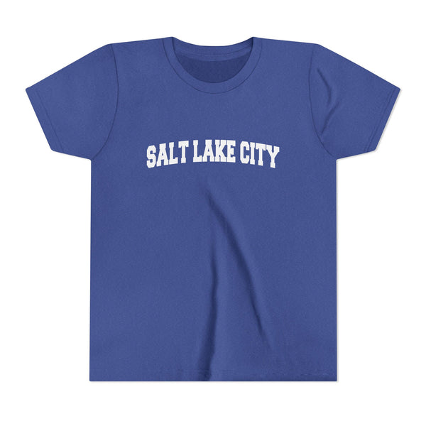 Salt Lake City, Utah Youth Graphic Tee - Kids Salt Lake City T Shirt
