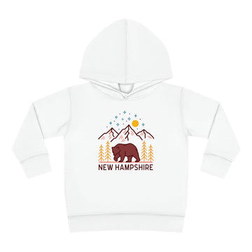 Buy white New Hampshire Toddler Hoodie - Unisex New Hampshire Toddler Sweatshirt
